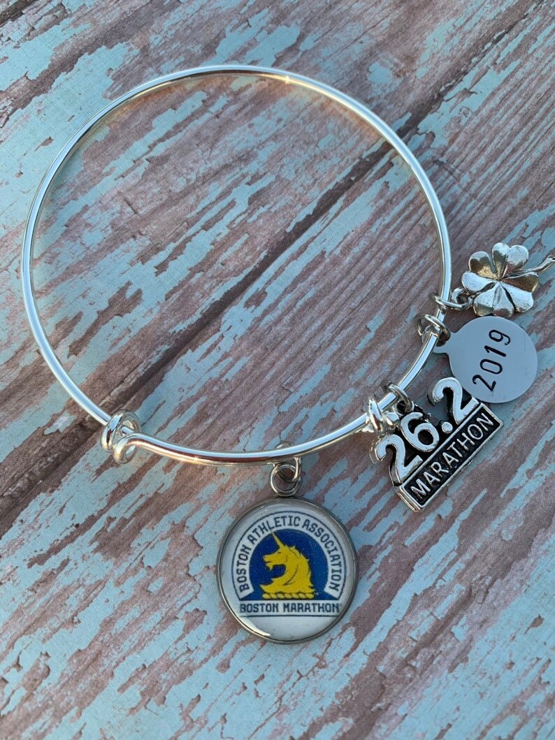 Boston Marathon Bracelet // 26.2 Marathon Bracelet // Running Etsy
