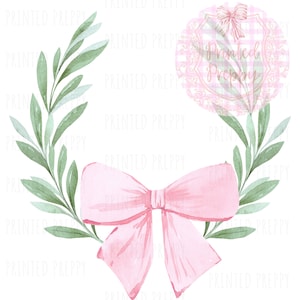 Écusson floral grand-millénaire avec un seul nœud rose PNG/Nœud rose floral PNG