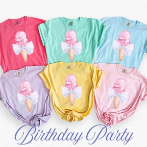 Preppy Eis Clip Art PNG / Geburtstagspartys / Kokette Kunst / Eis sozial / Grandmillennial /Erdbeereis /Sommer Geburtstage