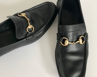 second hand gucci loafers