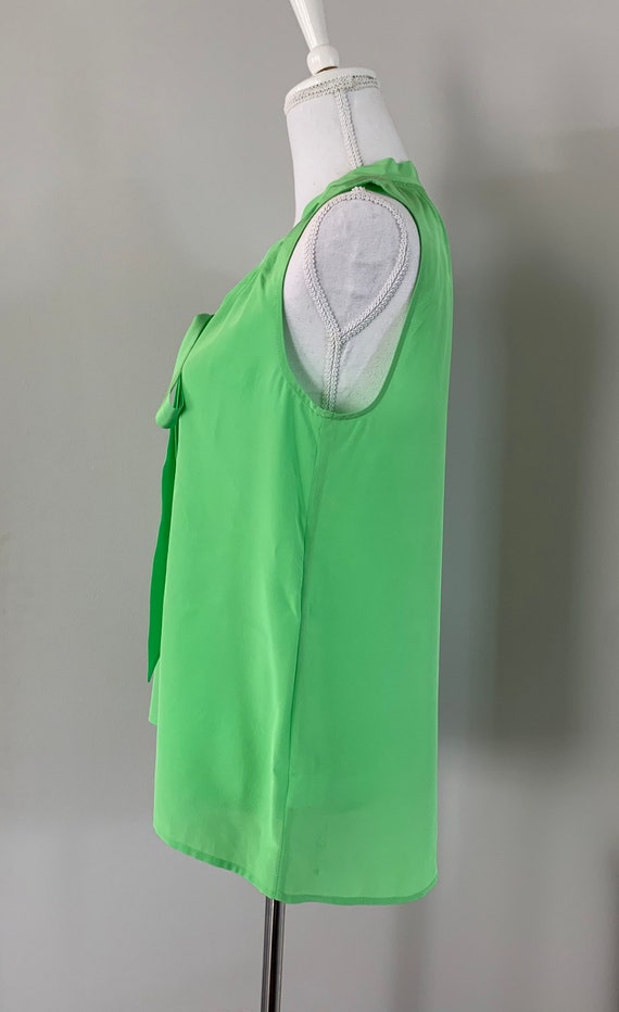 Vintage Lilly Pulitzer Lime Green Pure Silk Ribbo… - image 4