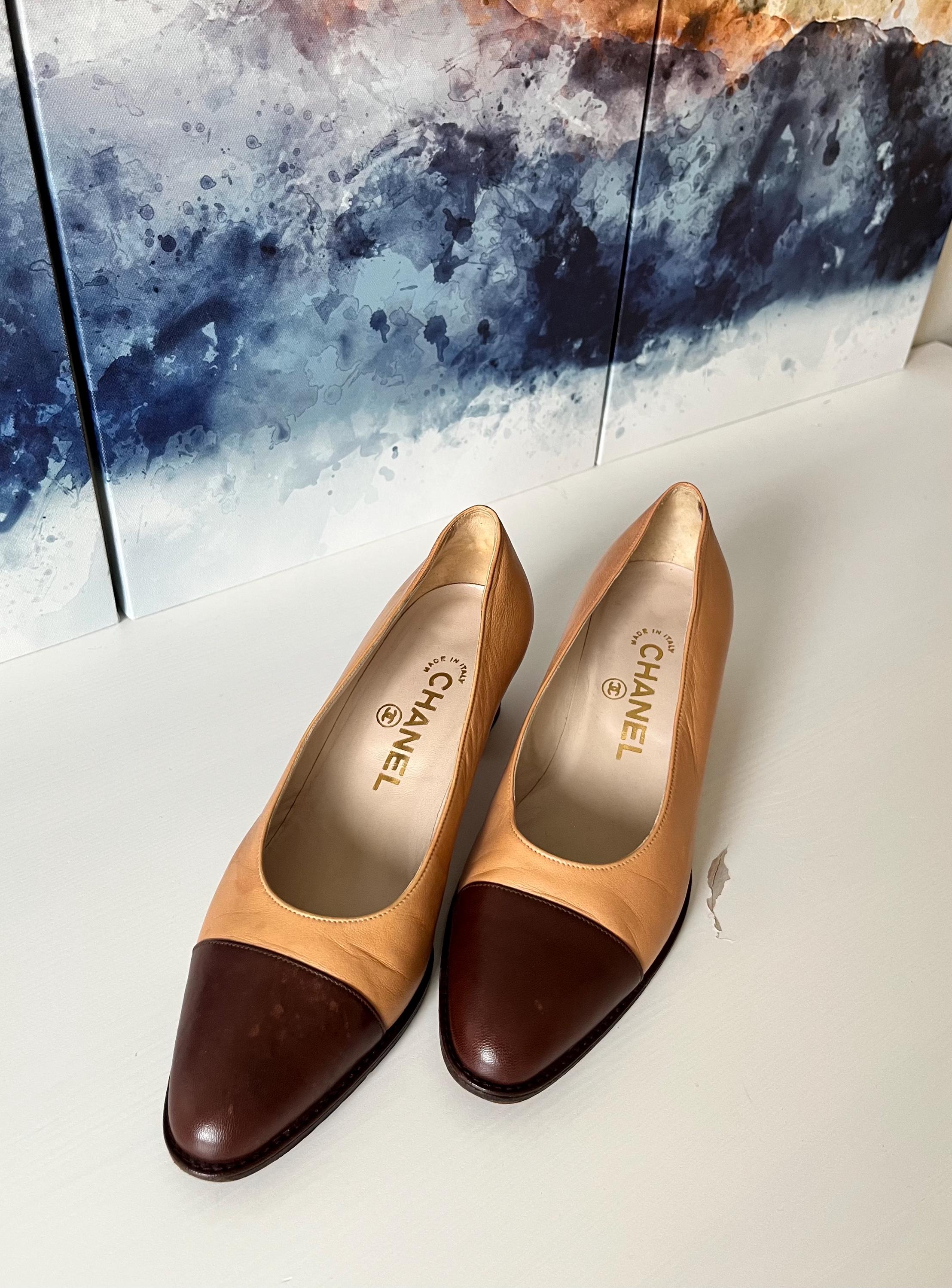 Chanel Pumps Vintage - Etsy