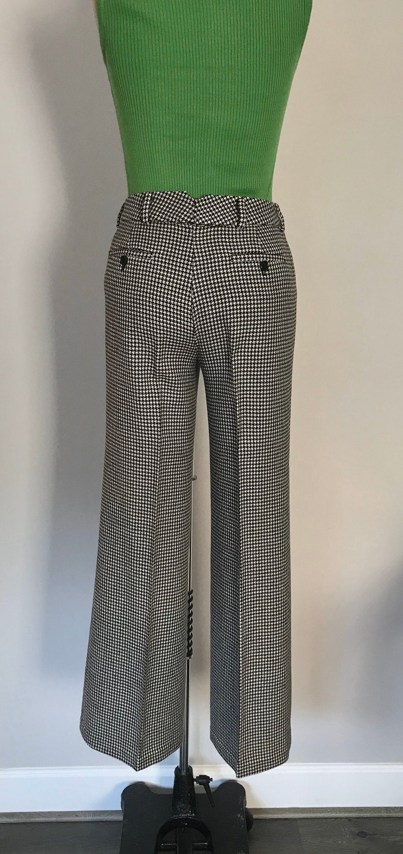 Vintage Ralph Lauren Cashmere Slacks Pants/houndtooth /size | Etsy