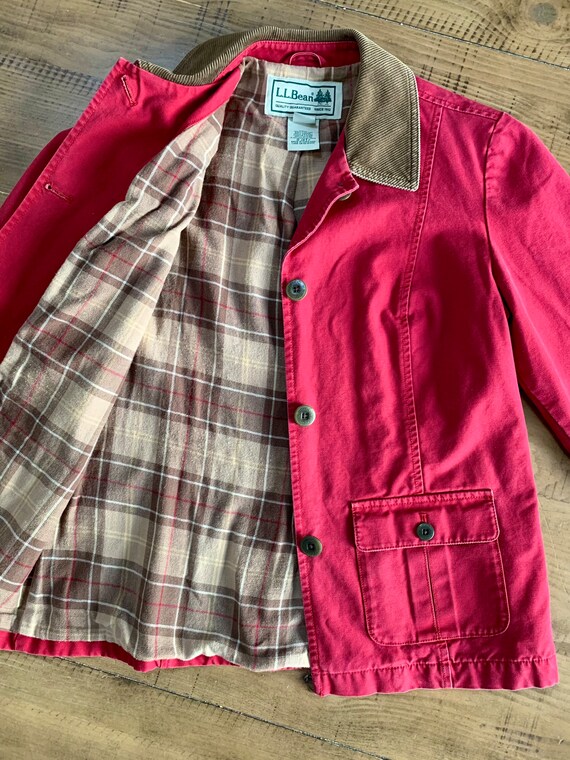 Vintage LLbean Original Barn Coat /Duck Canvas Jacket… Gem