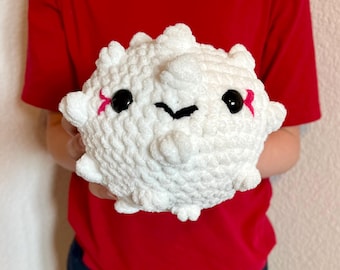 Crochet White Blood Cell Plush, Science Gift, Get Well Soon