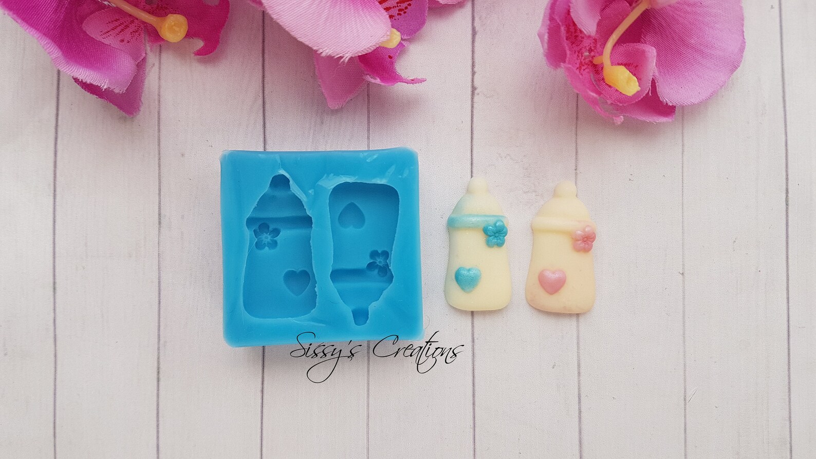 2 Pcs Baby Bottle Mold Baby Bottle 3 Cm for Resin and Etsy