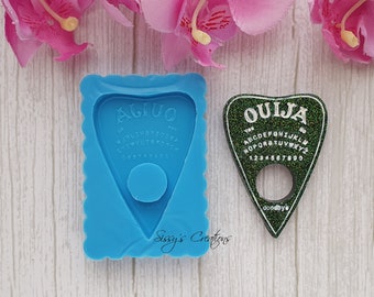 Ouija Planchette Silicone Mold, 6 cm, for Resin and Polymer Clay