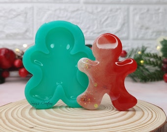 Stampini In Silicone Natalizi A Forma Di Omino Di Pan Di Zenzero - 100 Cavità, Per Biscotti, Cioccolatini, Gelatine