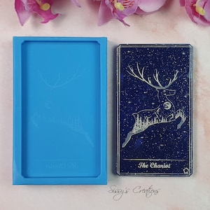 Tarotkarten Form, 10 cm, für Resin und Polymer Clay