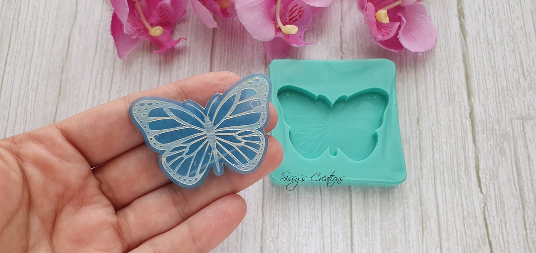 Butterfly Mold 5 Cm for Resin and Polymer Clay Etsy