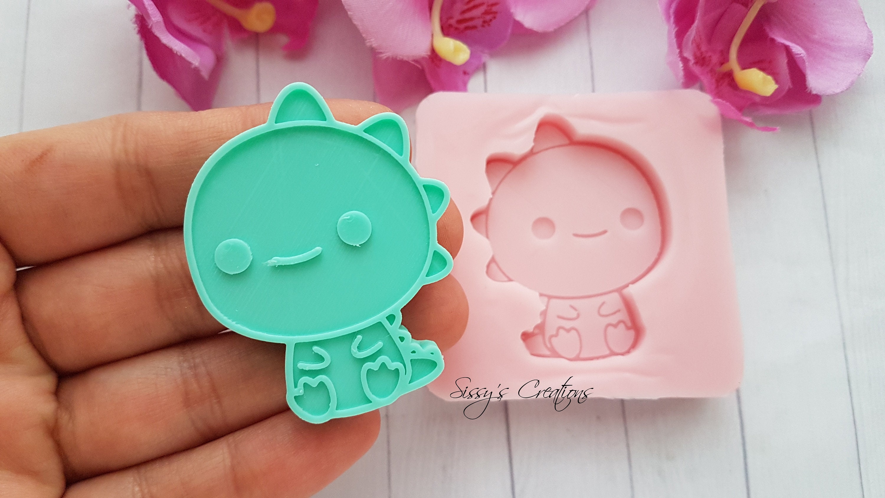 Dragon Mold 5 Cm for Resin and Polymer Clay Etsy