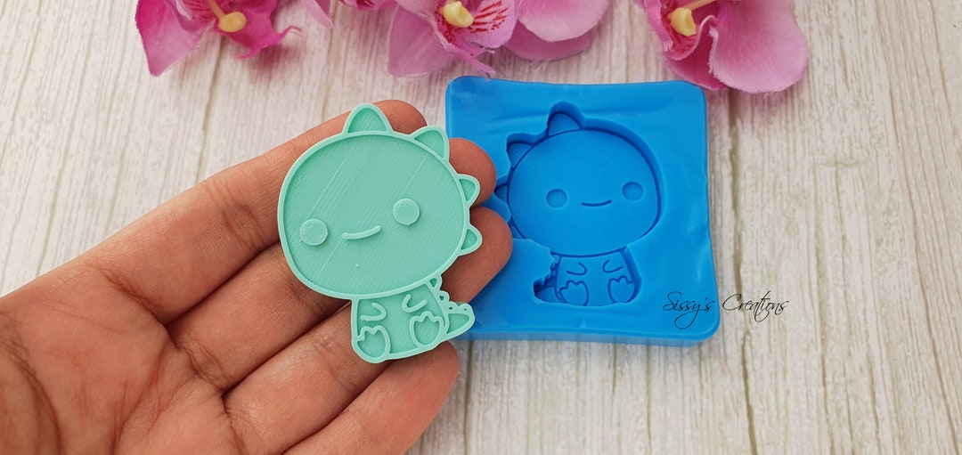 Dragon Mold, 5 Cm, for Resin and Polymer Clay Etsy