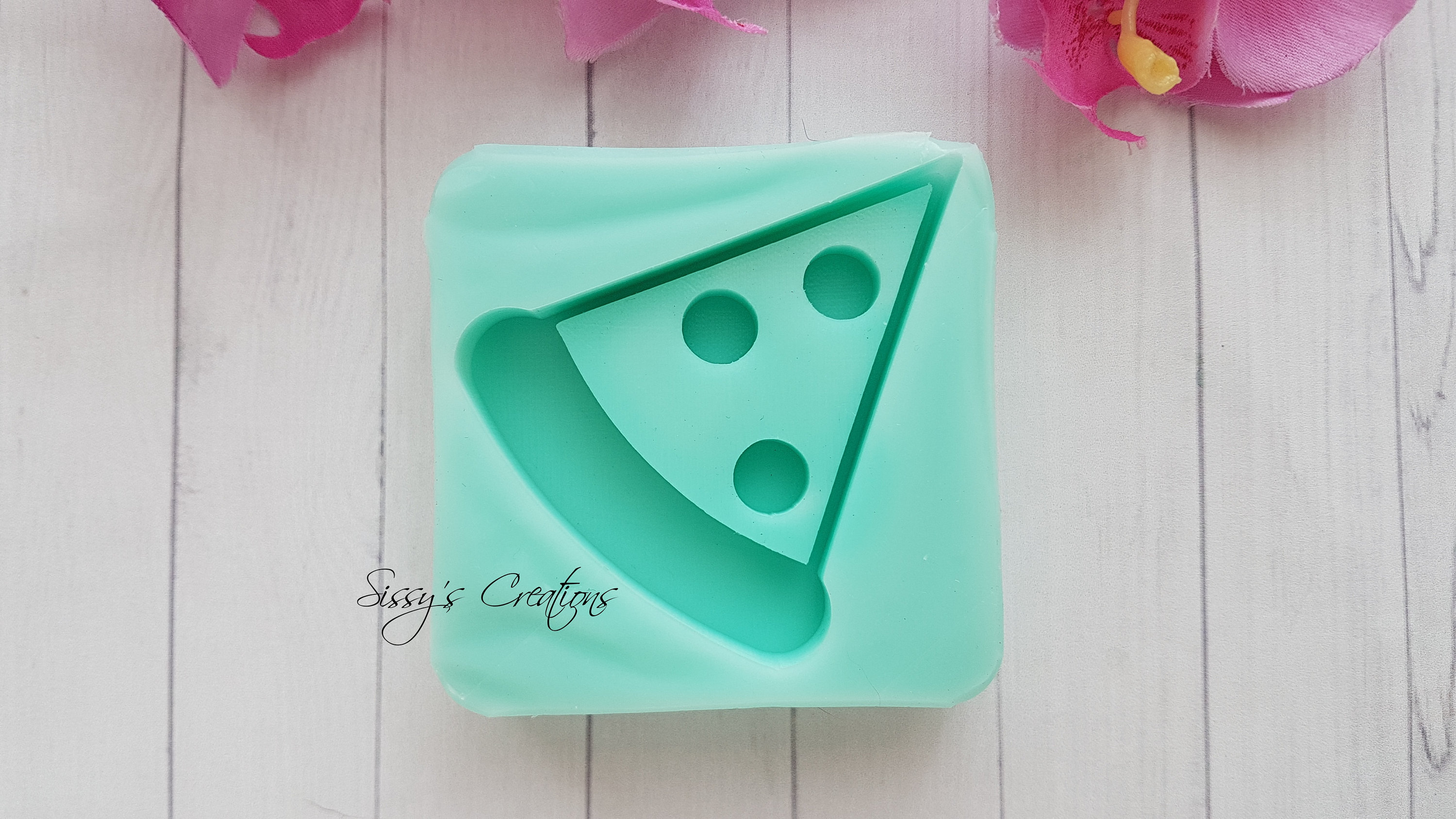 Pizza Shaker Mold 6 cm for Resin and Polymer Clay Etsy