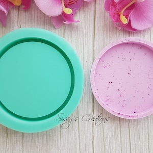 Circle Shaker Mold, 7 cm, for Resin and Polymer Clay