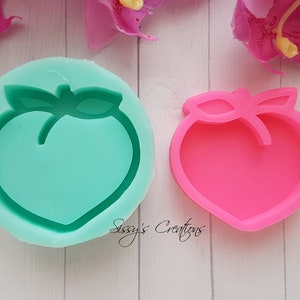 Large Sprinkles Donut Resin Mold Candy Sweets Donuts Doughnuts Flexible Plastic Doughnut Resin Molds