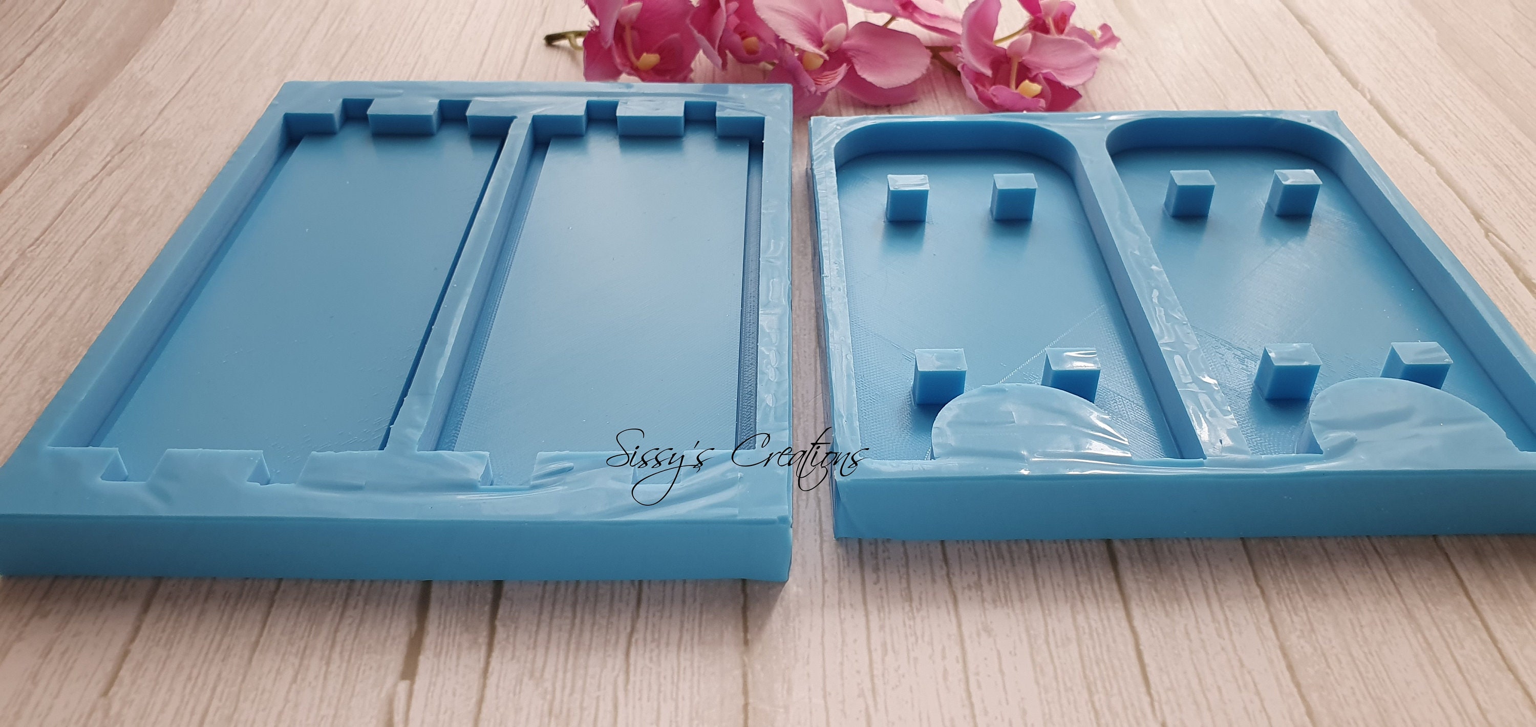 Shelf Holder Mold 3D Mold 17 cm for Resin and Polymer Clay Etsy