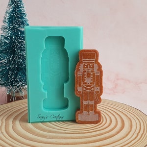 Nutcracker Christmas Mold, 5 cm, for Resin and Polymer Clay
