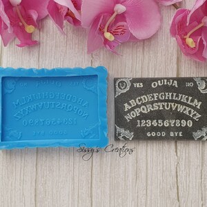 Ouija Board Mold, 7 cm, for Resin and Polymer Clay