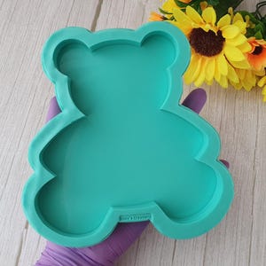 Stampo Grande Orsetto in Silicone Lucido per Baby Shower e Decorazioni Nascita