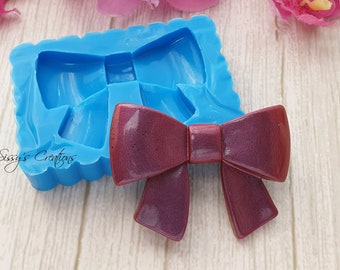 Big Bow Mold, 6 cm, for Resin, Polymer Clay, Wax, Soap...