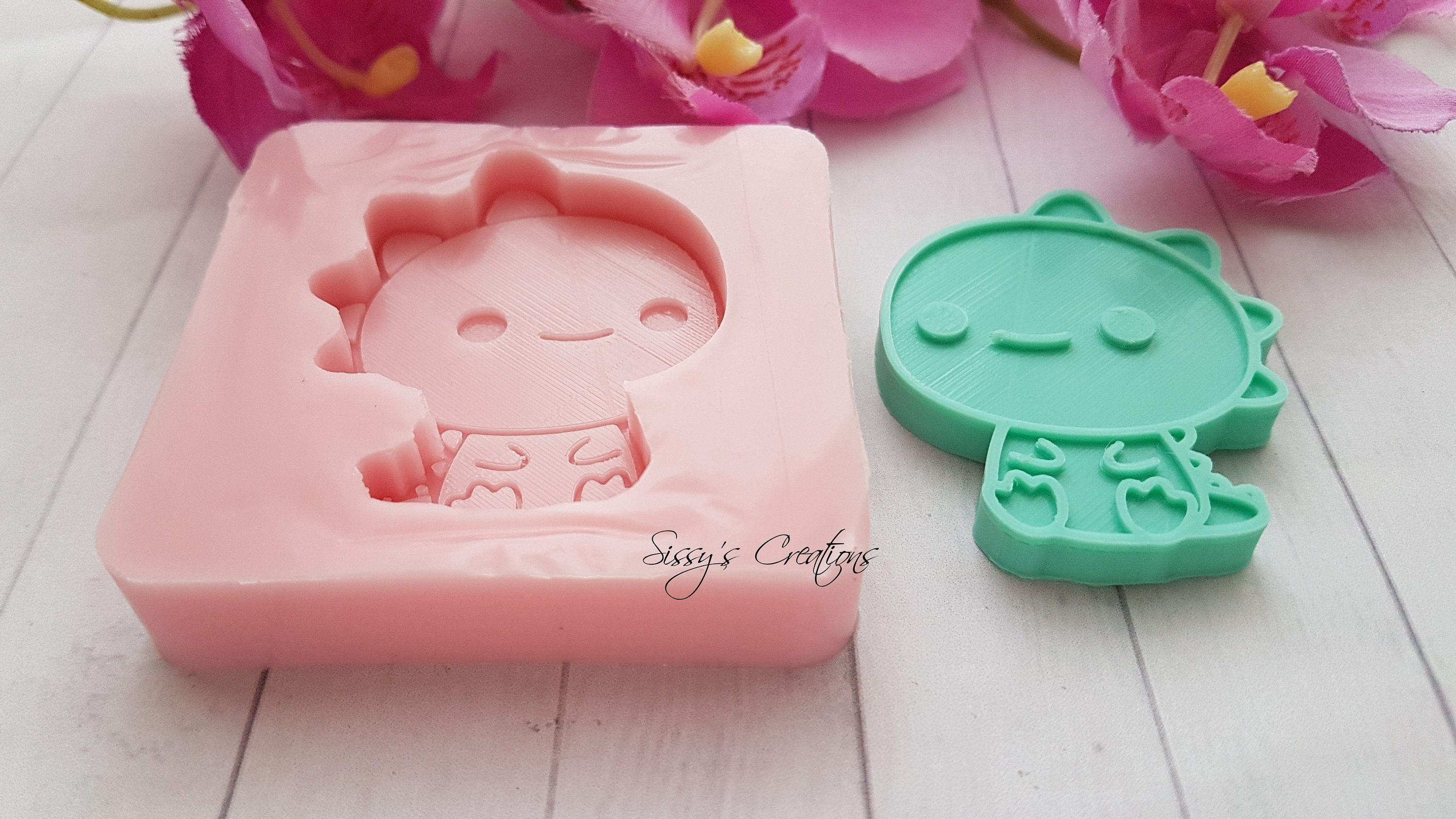 Dragon Mold 5 Cm for Resin and Polymer Clay Etsy