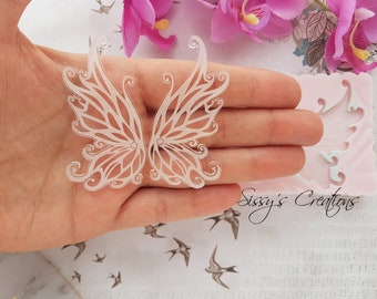 Fairy Wings Mold, 6 cm, pour résine et argile polymère