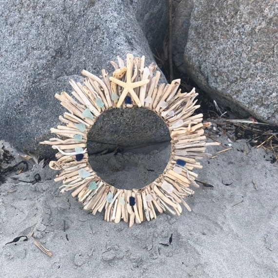 Treibholz Kranz Rustikale Kranz Strand Dekor Rustikale Etsy