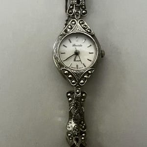 Vintage Marcasite Watch - Etsy display picture 3