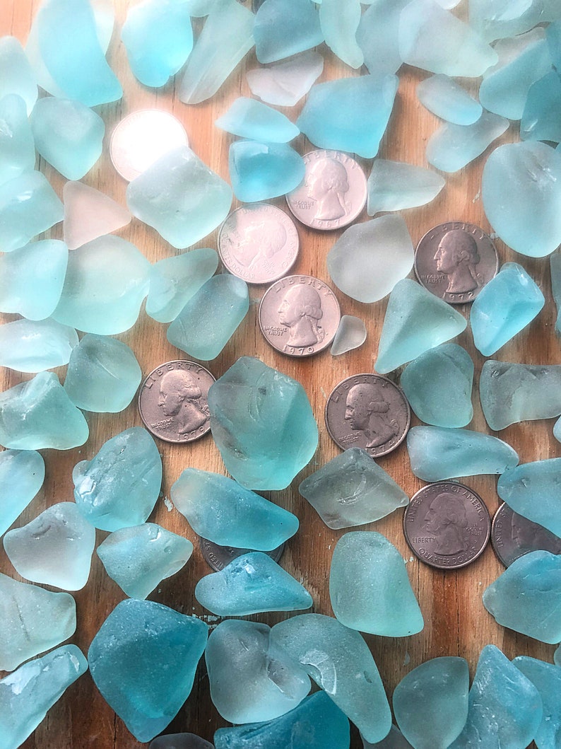 1lb Bulk tumbled sea glass sea glass sea glass in bulk Etsy