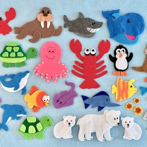 There's a Ruckus in the Ocean Felt Board Story/Felt Board Stories/Flannel board Stories/Felt Ocean Animals/Ocean Theme/Teaching Resource