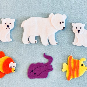 There's a Ruckus in the Ocean Felt Board Story/Felt Board Stories/Flannel board Stories/Felt Ocean Animals/Ocean Theme/Teaching Resource image 4