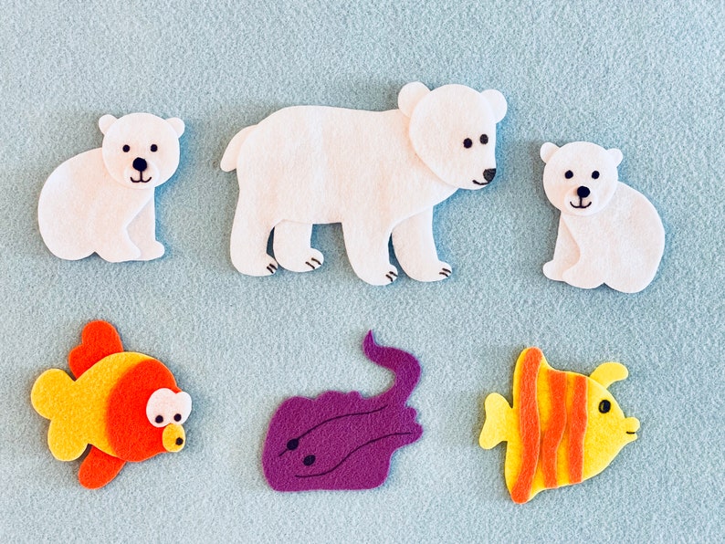 There's a Ruckus in the Ocean Felt Board Story/Felt Board Stories/Flannel board Stories/Felt Ocean Animals/Ocean Theme/Teaching Resource image 4