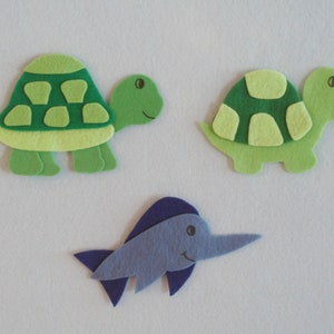 There's a Ruckus in the Ocean Felt Board Story/Felt Board Stories/Flannel board Stories/Felt Ocean Animals/Ocean Theme/Teaching Resource image 10