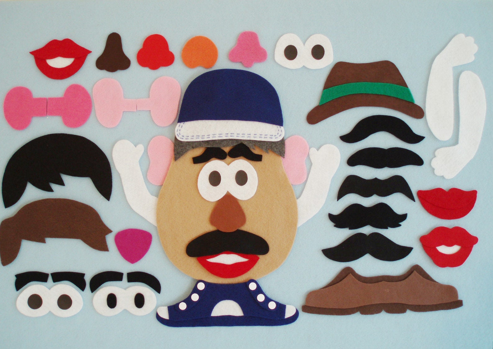 Mr Potato Head Board - Etsy