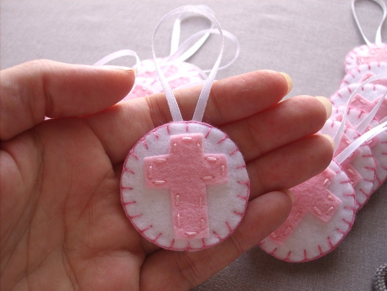 10 Baby Girl Christening Favors Baptism Favors Baby Shower Etsy