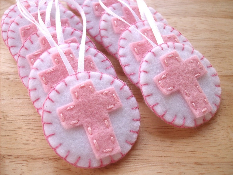10 Baby Girl Christening Favors Baptism Favors Baby Shower Etsy