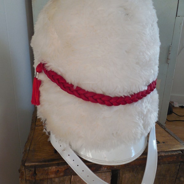 Vintage Marching Band Shako Ostwald Uniform Hat Majorette Parade