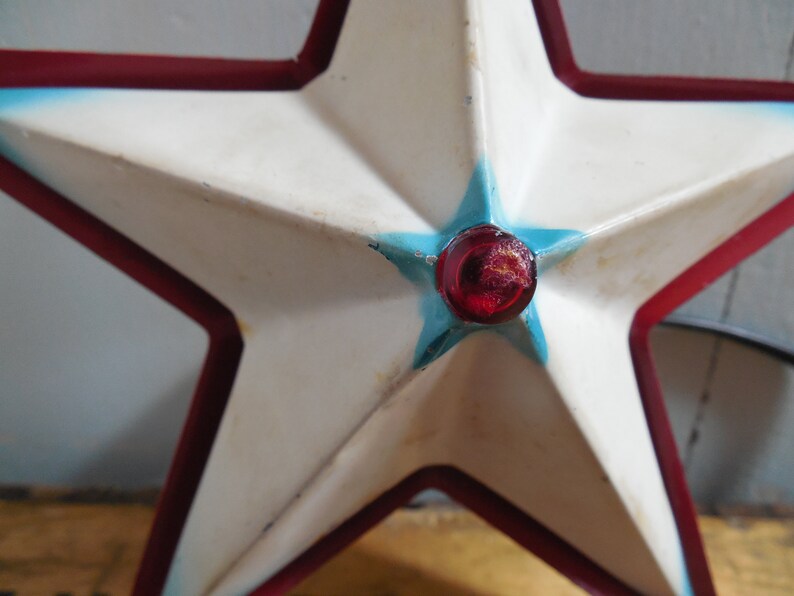 Vintage Illuminated Noma Christmas Tree Star....Rare...Tree Etsy