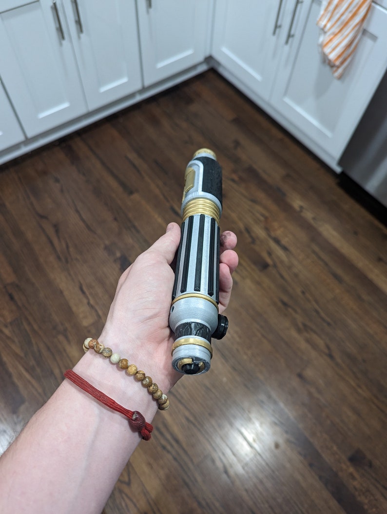 Mace Windu Lightsaber Hilt 3D Printed Etsy