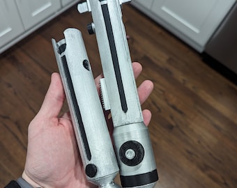 Ahsoka lightsaber hilts from Star wars: the clone wars - 3D printed