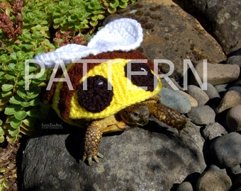 PATTERN for Bumblebee cozy for tortoises