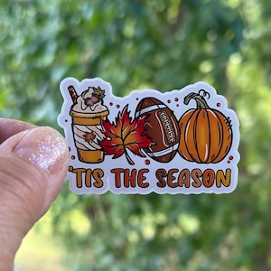 Fall pumpkin stickers, Vehicle Sticker, pumpkin spice, Vinyl Decal, Waterproof