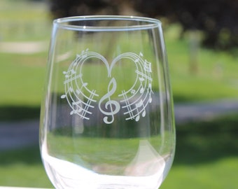 Wedding Wine Glass Etched Stemless Wine Glass Personalized - Etsy