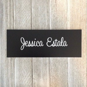 Personalized Office Door Sign - Custom Name Plaque for Door Custom - Office Name Plate Personalized