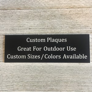 Personalized Office Door Sign, Sign Name Plate, Office Door Plaque, Custom Name Plaque, Engraved Office Door Sign