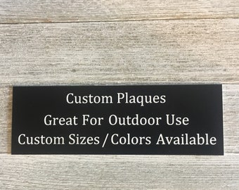 Personalized Office Door Sign, Sign Name Plate, Office Door Plaque, Custom Name Plaque, Engraved Office Door Sign