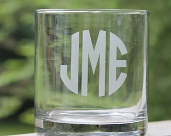 monogram whiskey glasses, personalized whiskey glasses, Etched whiskey glasses, monogram whiskey glasses, Monogram, Etched, wedding, whiskey