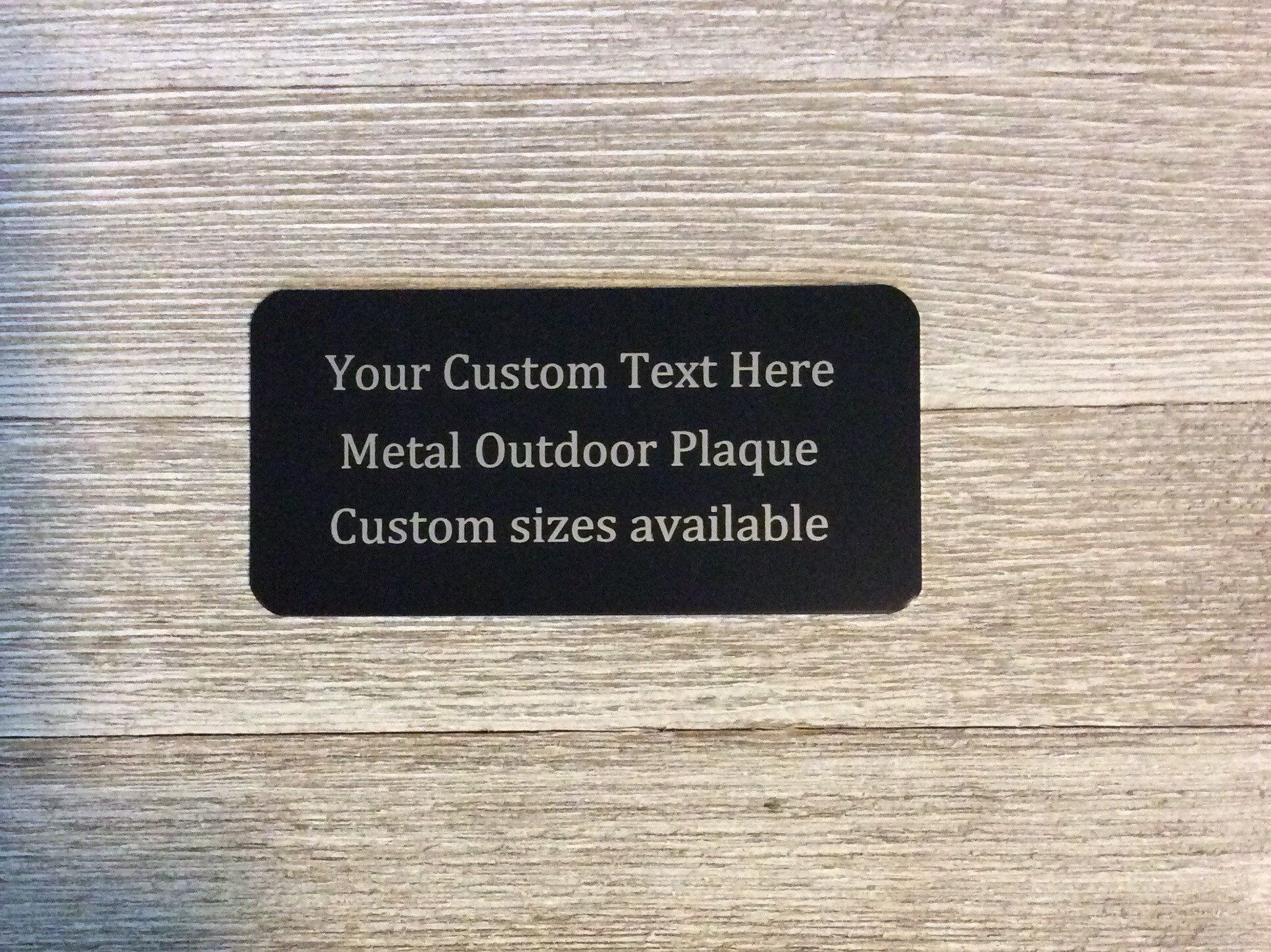 Metal plaques, Metal name plates, Engraved Metal Plaque 