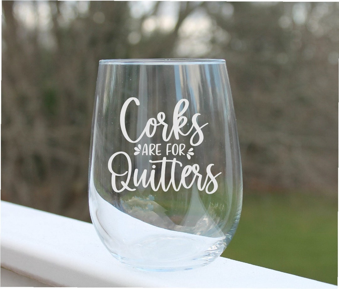 Fun Wine Glass Wine Glasses With Sayings Etched Wine Etsy
