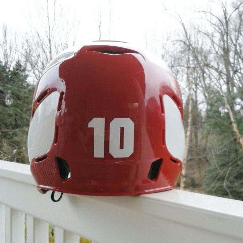 Helmet Numbers Number Decal Decal Numbers Vinyl Number Etsy